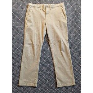 Savannah Everyday Chino Pants Men's 38W x 32L Khaki Regular Fit Casual Stretch